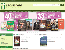 Tablet Screenshot of crossroadschristianbookstore.net